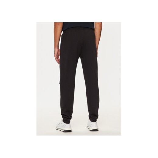 EA7 Emporio Armani Spodnie dresowe 6DPP58 PJVTZ 1200 Czarny Regular Fit 3XL MODIVO