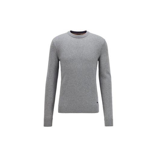 Boss Sweter Kontreal 50434315 Szary Regular Fit XL MODIVO