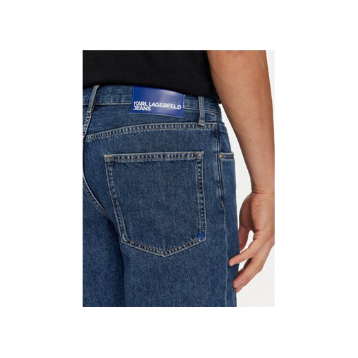 Karl Lagerfeld Jeans Szorty jeansowe 241D1125 Niebieski Slim Fit 30 MODIVO