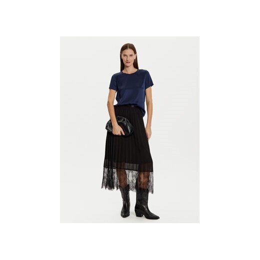 Morgan Spódnica plisowana 242-JERLAN Czarny Regular Fit Morgan 42 MODIVO