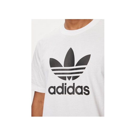 adidas T-Shirt adicolor Trefoil IV5353 Biały Regular Fit L MODIVO