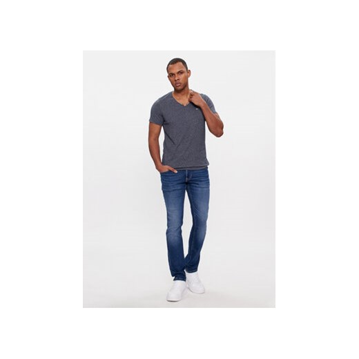 Tommy Jeans T-Shirt Jaspe DM0DM09587 Granatowy Slim Fit Tommy Jeans S MODIVO