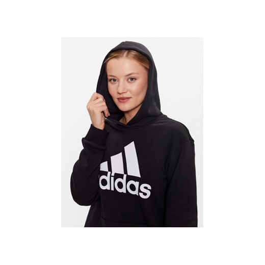 adidas Bluza HZ5804 Czarny Loose Fit M MODIVO