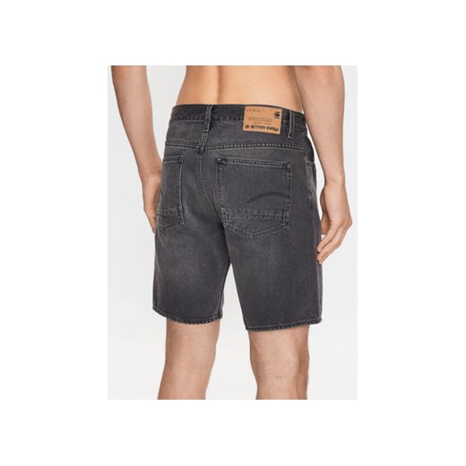 G-Star Raw Szorty jeansowe D20776-D291-C778 Szary Regular Fit 33 MODIVO