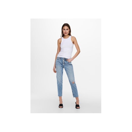 ONLY Top Kenya 15234659 Biały Regular Fit L MODIVO
