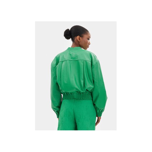 Custommade Kurtka skórzana Francette 999418856 Zielony Relaxed Fit Custommade M MODIVO