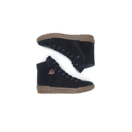 Rieker Botki N0730-00 Czarny Rieker 36 MODIVO