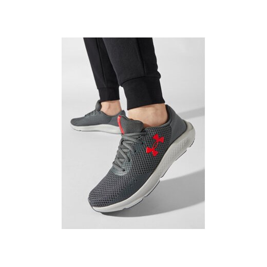 Under Armour Buty do biegania UA Charged Pursuit 3 3024878-108 Szary Under Armour 44_5 MODIVO