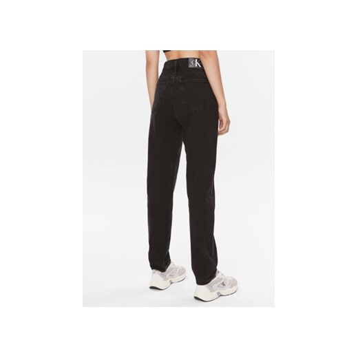 Calvin Klein Jeans Jeansy Authentic J20J221759 Czarny Straight Fit 24_32 MODIVO