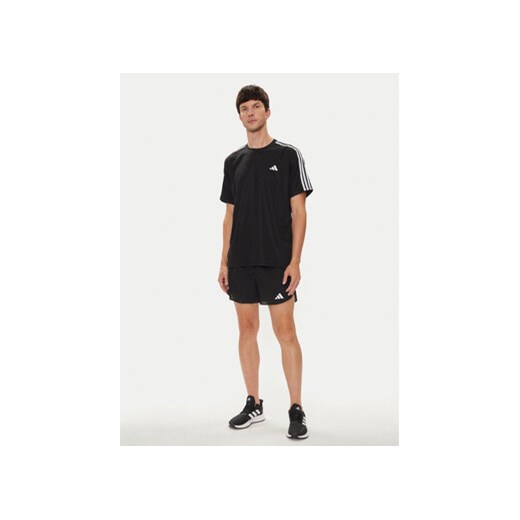 adidas Koszulka techniczna Train Essentials 3-Stripes IB8150 Czarny Regular Fit S MODIVO