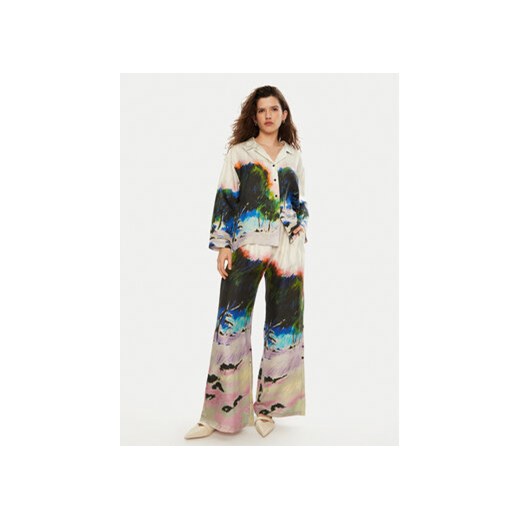 Munthe Spodnie materiałowe Arum 244140524418 Kolorowy Relaxed Fit Munthe 40 MODIVO