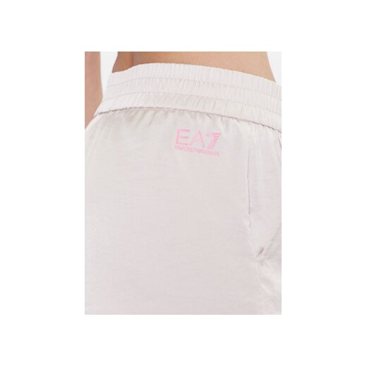 EA7 Emporio Armani Szorty sportowe 3RTS68 TNBLZ 1712 Beżowy Regular Fit L MODIVO
