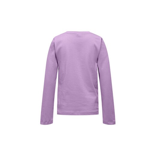 Kids ONLY Bluzka 15299770 Fioletowy Regular Fit 122_128 MODIVO