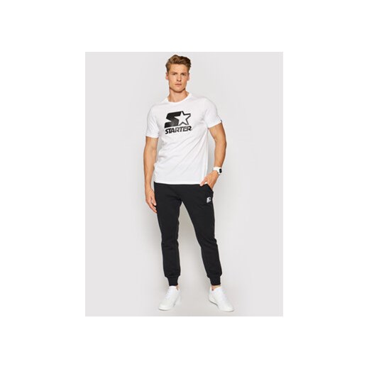 Starter T-Shirt SMG-008-BD Biały Regular Fit Starter XXL MODIVO