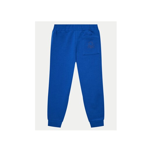 United Colors Of Benetton Spodnie dresowe 3J70GF010 Niebieski Regular Fit United Colors Of Benetton 98 MODIVO