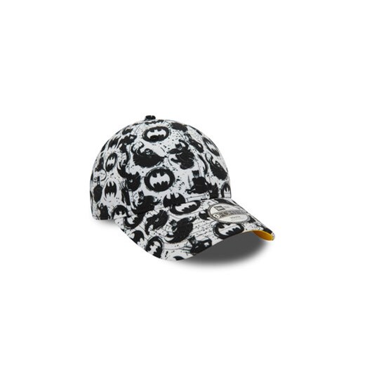 New Era Czapka z daszkiem Kids Super Aop 940 Batman 60435030 S Biały New Era uniwersalny MODIVO