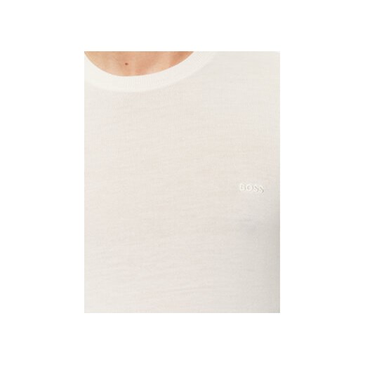 Boss Sweter Botto-L 50476364 Écru Regular Fit M MODIVO