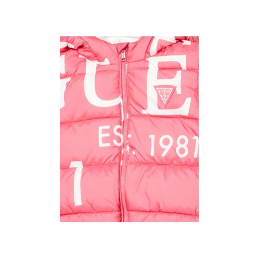 Guess Kurtka puchowa H4BT00 WCFM0 Różowy Regular Fit Guess 4Y MODIVO