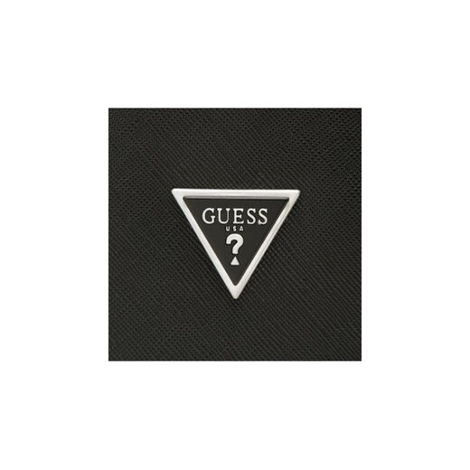 Guess Saszetka Certosa Saffiano Smart HMECSA P3199 Czarny Guess uniwersalny MODIVO