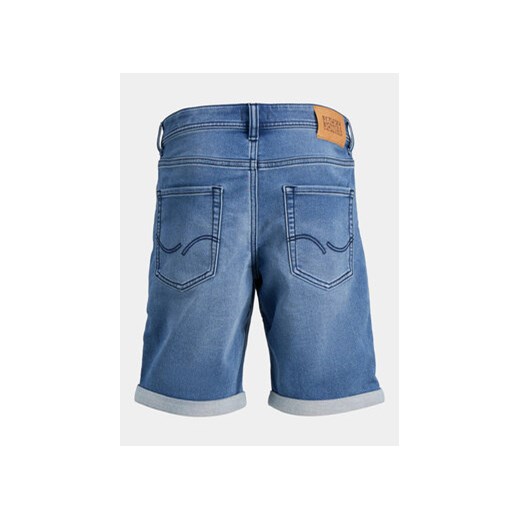 Jack&Jones Junior Szorty jeansowe Rick 12249174 Niebieski Regular Fit Jack&jones Junior 140 MODIVO