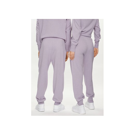 Pangaia Spodnie dresowe Archive Recycled Cashmere Fioletowy Loose Fit Pangaia XS MODIVO