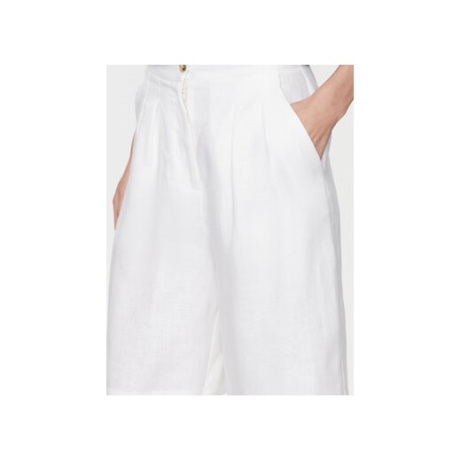 ViCOLO Szorty materiałowe TB0788 Biały Relaxed Fit Vicolo L MODIVO