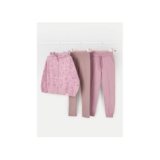 Mayoral Komplet 2 par spodni dresowych i bluza 4888 Różowy Regular Fit Mayoral 7Y MODIVO