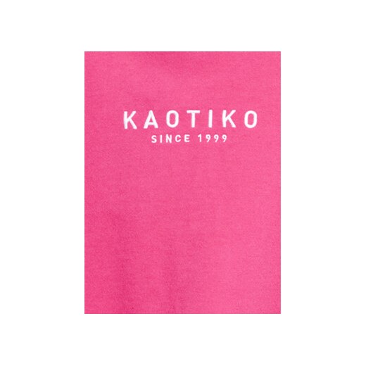Kaotiko Bluza Vancouver AK018-10-G002 Różowy Relaxed Fit Kaotiko M MODIVO