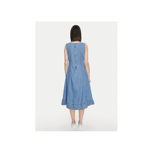 United Colors Of Benetton Sukienka jeansowa 4SULDV087 Niebieski Regular Fit United Colors Of Benetton XXS MODIVO