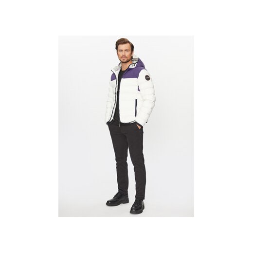 Napapijri Kurtka puchowa NP0A4HEM Écru Regular Fit Napapijri L MODIVO