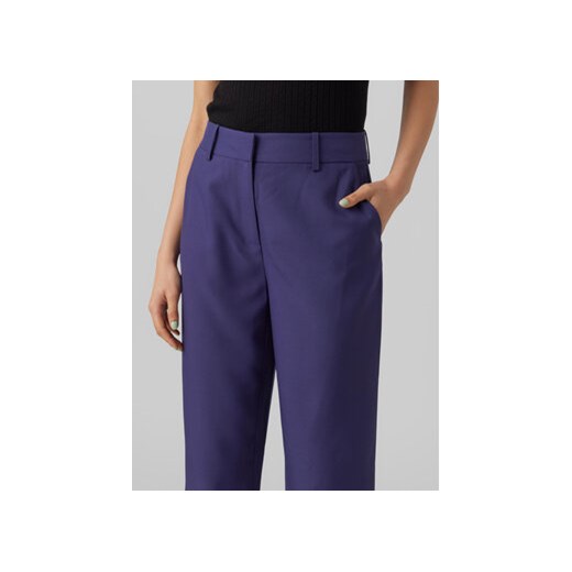 Vero Moda Spodnie materiałowe 10293210 Granatowy Straight Fit Vero Moda S_32 MODIVO