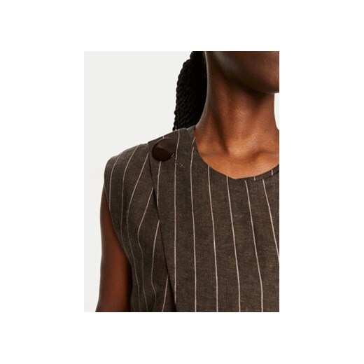 DAY BIRGER ÉT MIKKELSEN Kamizelka Enid DAY65243328 Brązowy Regular Fit Day Birger Ét Mikkelsen 36 MODIVO