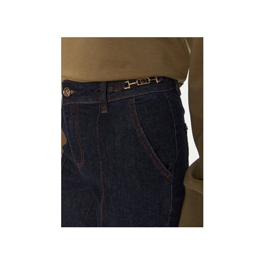 Gaudi Jeansy 421BD26012 Granatowy Straight Fit Gaudi 28 MODIVO