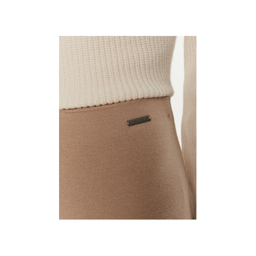 Calvin Klein Spodnie dzianinowe K20K207680 Beżowy Relaxed Fit Calvin Klein S MODIVO