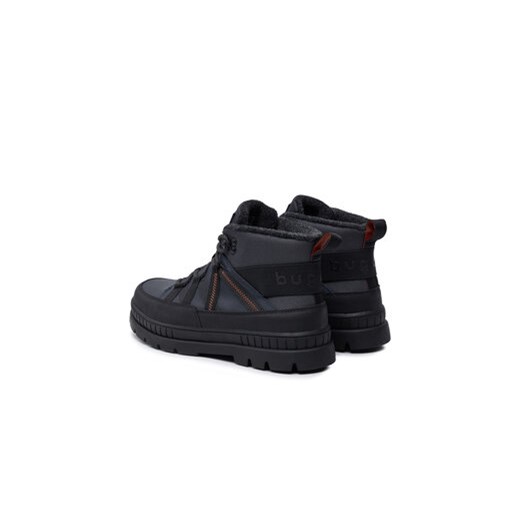 Bugatti Trzewiki 321-AGB39-5000 Czarny Bugatti 45 MODIVO