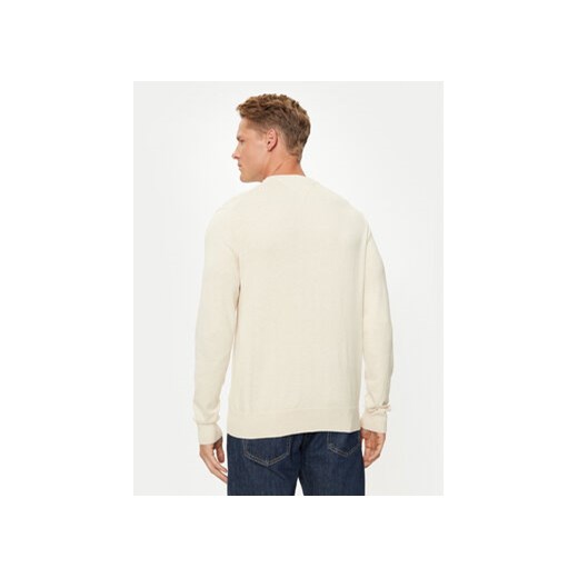 Tommy Hilfiger Sweter MW0MW28046 Brązowy Regular Fit Tommy Hilfiger M MODIVO