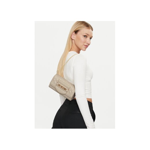 LOVE MOSCHINO Torebka JC4054PP1ILA0110 Écru Love Moschino uniwersalny MODIVO