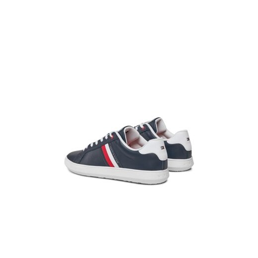 Tommy Hilfiger Sneakersy Essential Leather Cupsole FM0FM04921 Niebieski Tommy Hilfiger 40 MODIVO