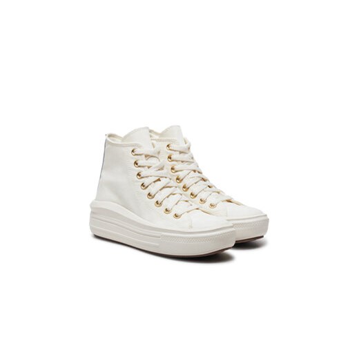 Converse Trampki Chuck Taylor All Star Move Tonal Canvas A08384C Biały Converse 39 MODIVO