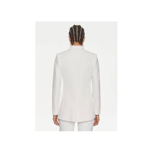 Elisabetta Franchi Marynarka GI-069-41E2-V580 Biały Regular Fit Elisabetta Franchi 46 MODIVO