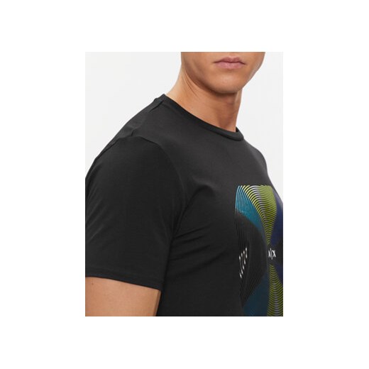 Armani Exchange T-Shirt 3DZTJK ZJE6Z 1200 Czarny Regular Fit Armani Exchange M MODIVO