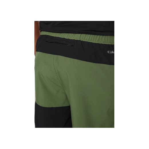 Columbia Szorty sportowe Columbia Hike™ Color Block Short 2072004 Zielony Active Columbia S MODIVO