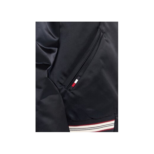 Tommy Hilfiger Kurtka bomber Varsity MW0MW29017 Granatowy Regular Fit Tommy Hilfiger XL MODIVO