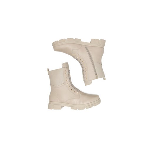 Rieker Botki Y7116-60 Beżowy Rieker 38 MODIVO