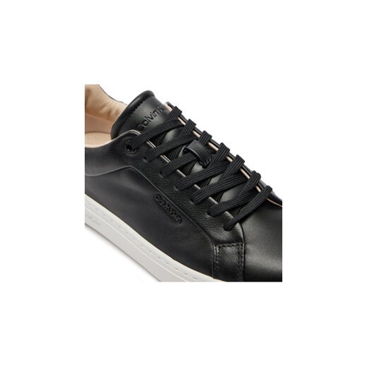 Calvin Klein Sneakersy Cupsole Lace Up W/Ml Lth HW0HW02119 Czarny Calvin Klein 38 MODIVO