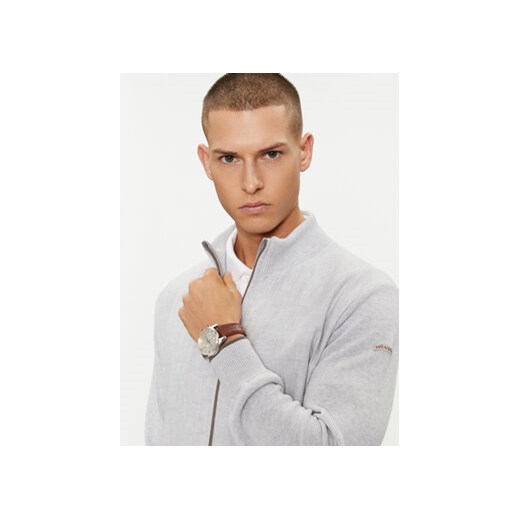 Paul&Shark Kardigan 24411708 Szary Regular Fit Paul&shark XXL MODIVO