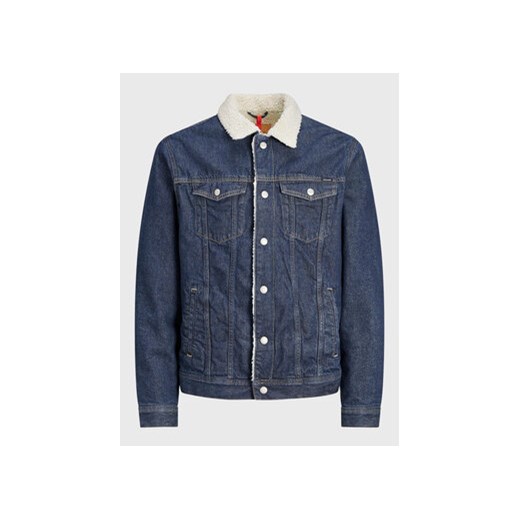 Jack&Jones Kurtka jeansowa Jean 12181157 Granatowy Regular Fit S MODIVO