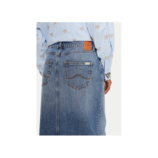 Mustang Spódnica jeansowa Eureka 1015589 Niebieski Slim Fit Mustang 29 MODIVO
