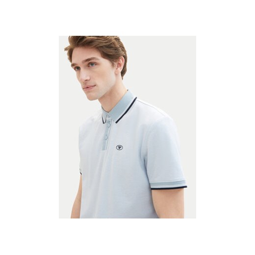Tom Tailor Polo 1040822 Błękitny Regular Fit Tom Tailor L MODIVO