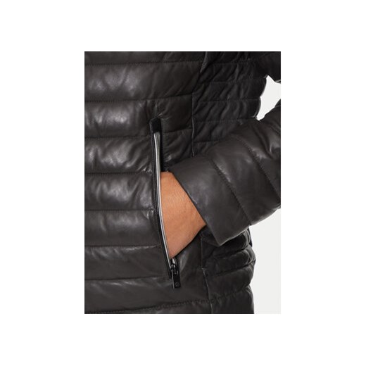 Milestone Kurtka skórzana Cortino 431019 60515 Szary Regular Fit Milestone 50 MODIVO